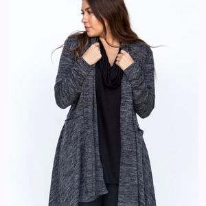 Agnes & Dora | Black Cascade Cardigan NWT